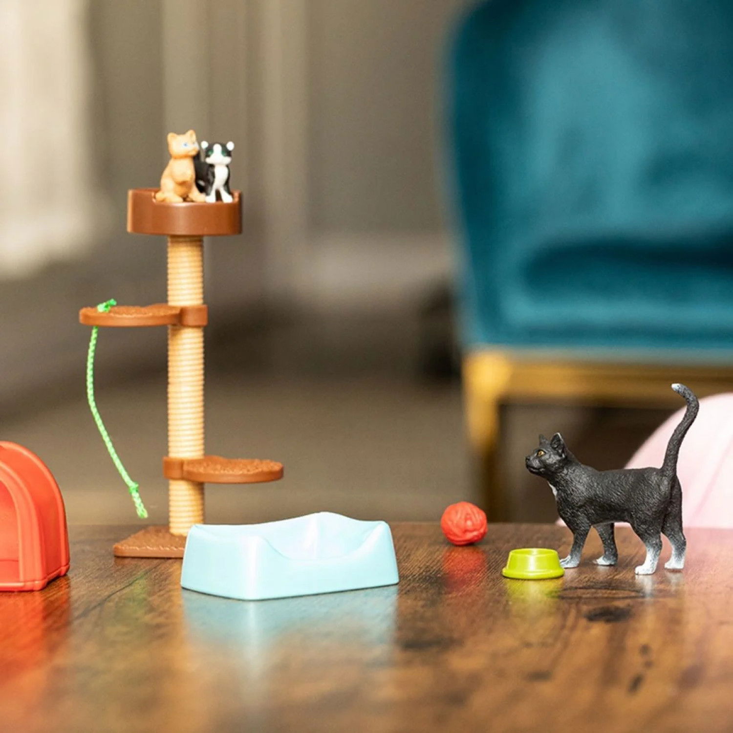 Комплект Време за игра с котенцата, Schleich