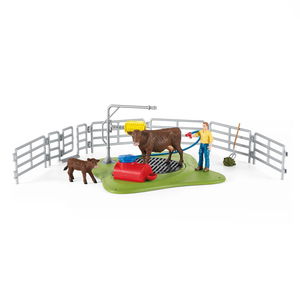 Комплект Веселото къпане на кравите, Schleich
