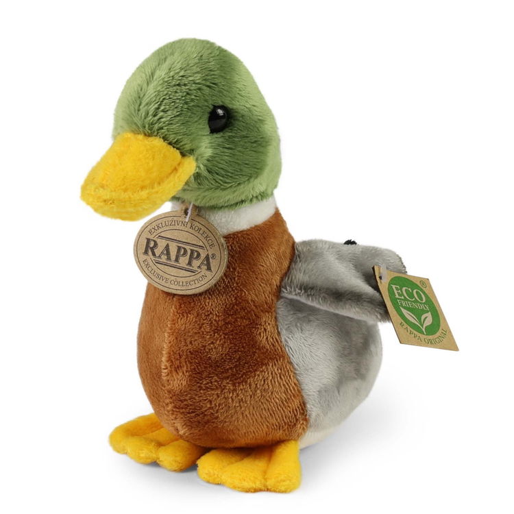 Плюшена Дива патица бебе със звук Rappa