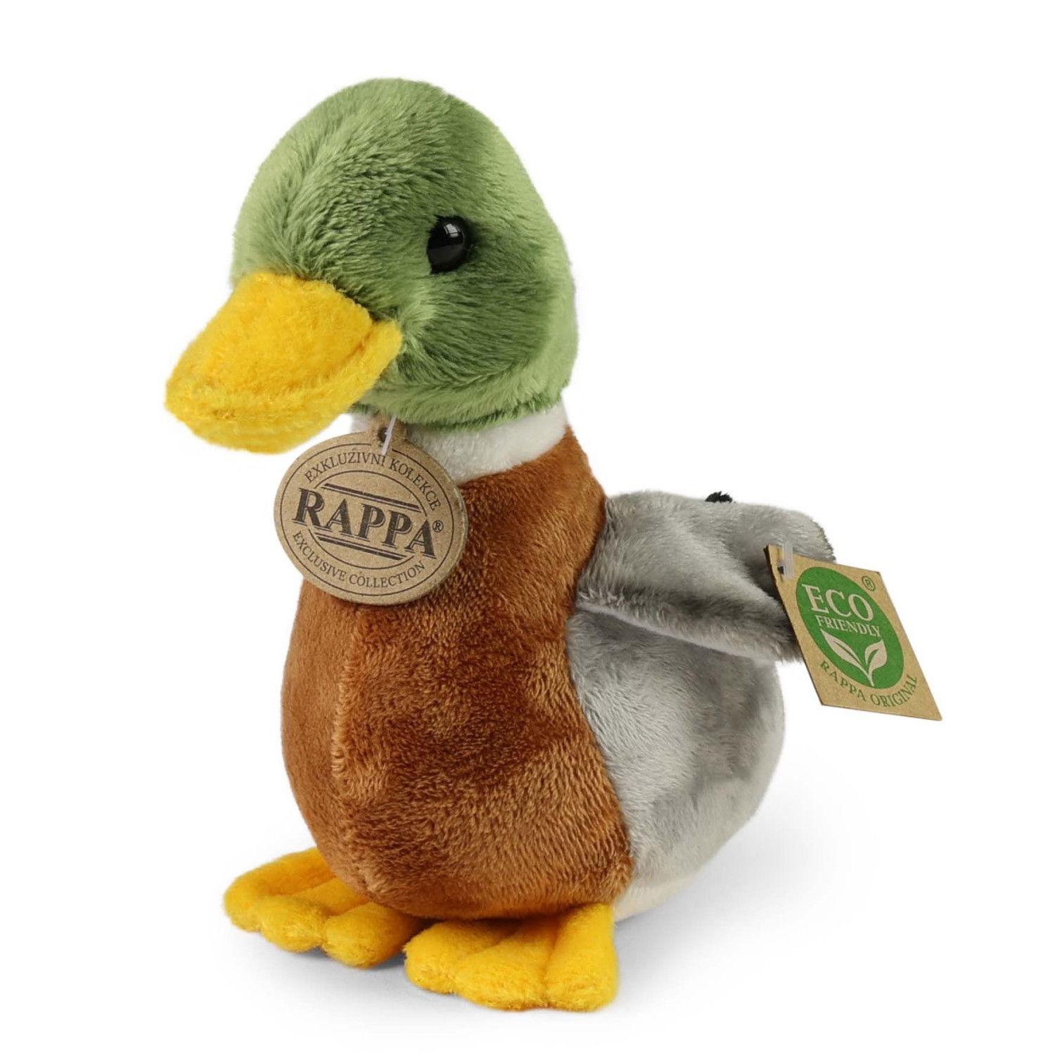 Плюшена Дива патица бебе със звук Rappa