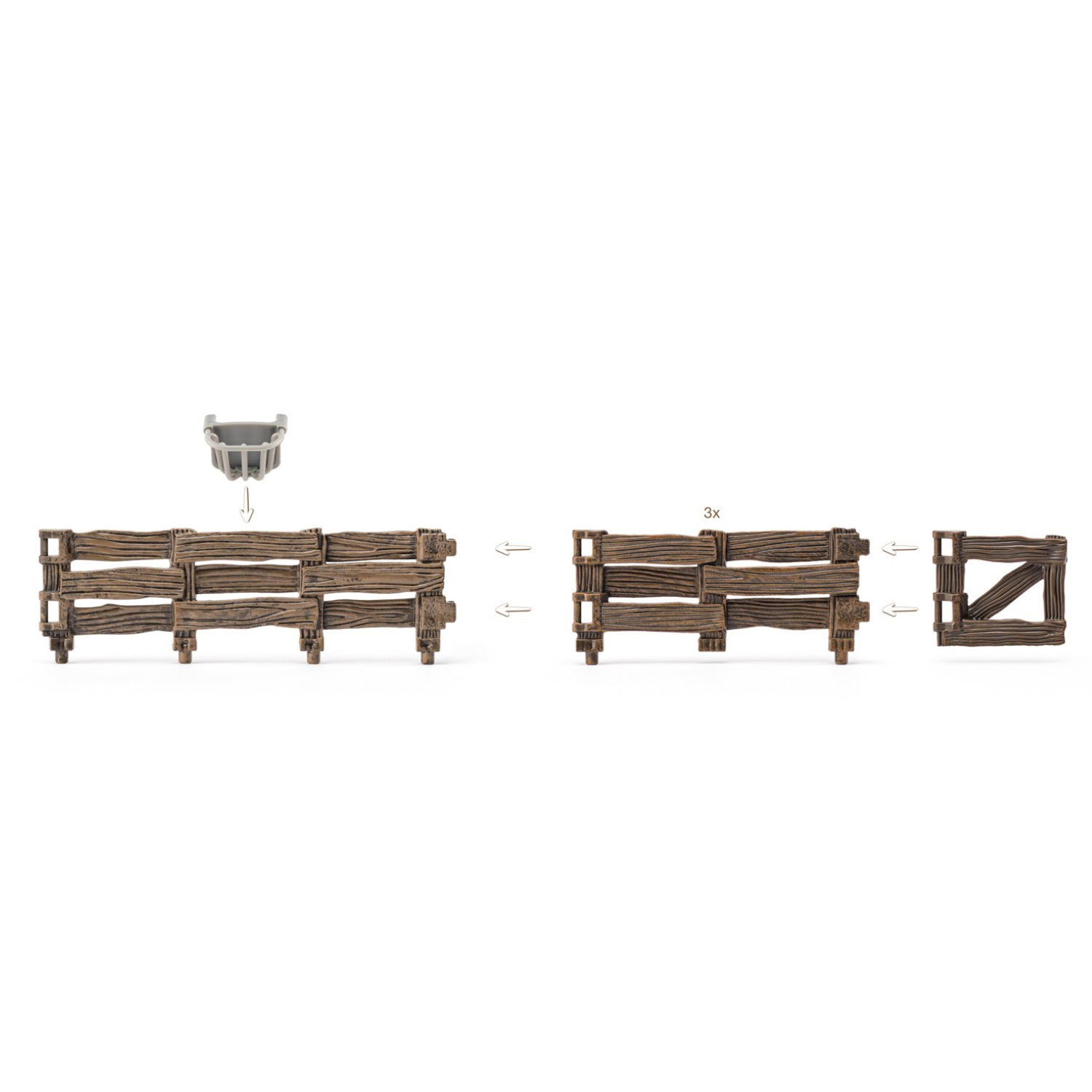 Къща в Африка с животни и аксесоари, 61 части