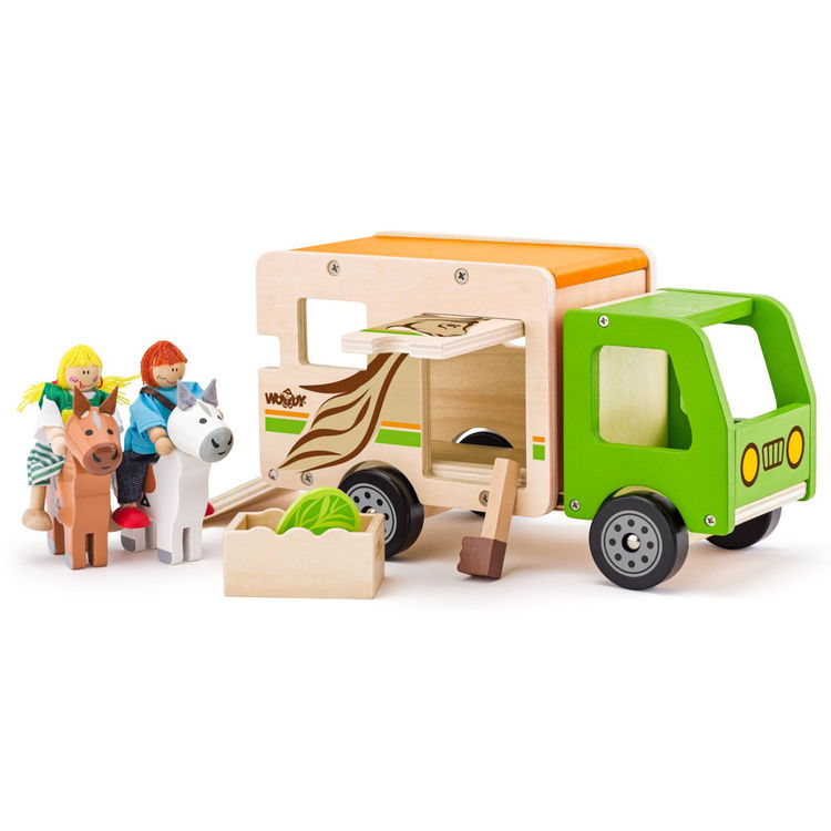Дървен камион за коне