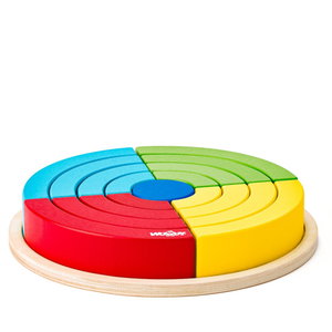 Дървени цветни дъги