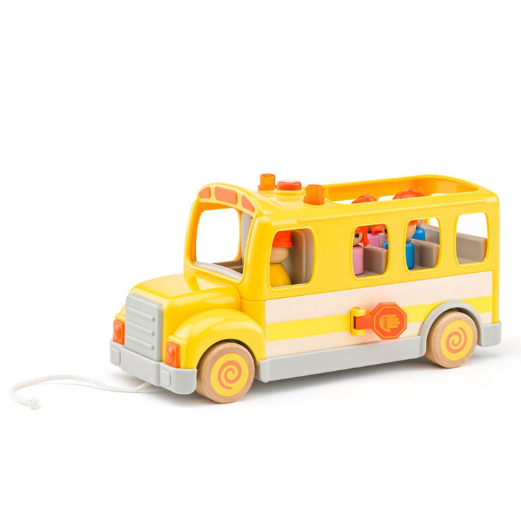 Училищен автобус със звук и светлина