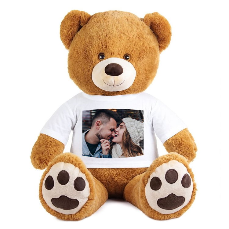 Плюшено Мече Куба със Снимка и Надпис