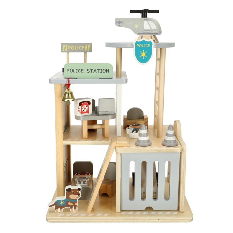 Дървен полицейски участък