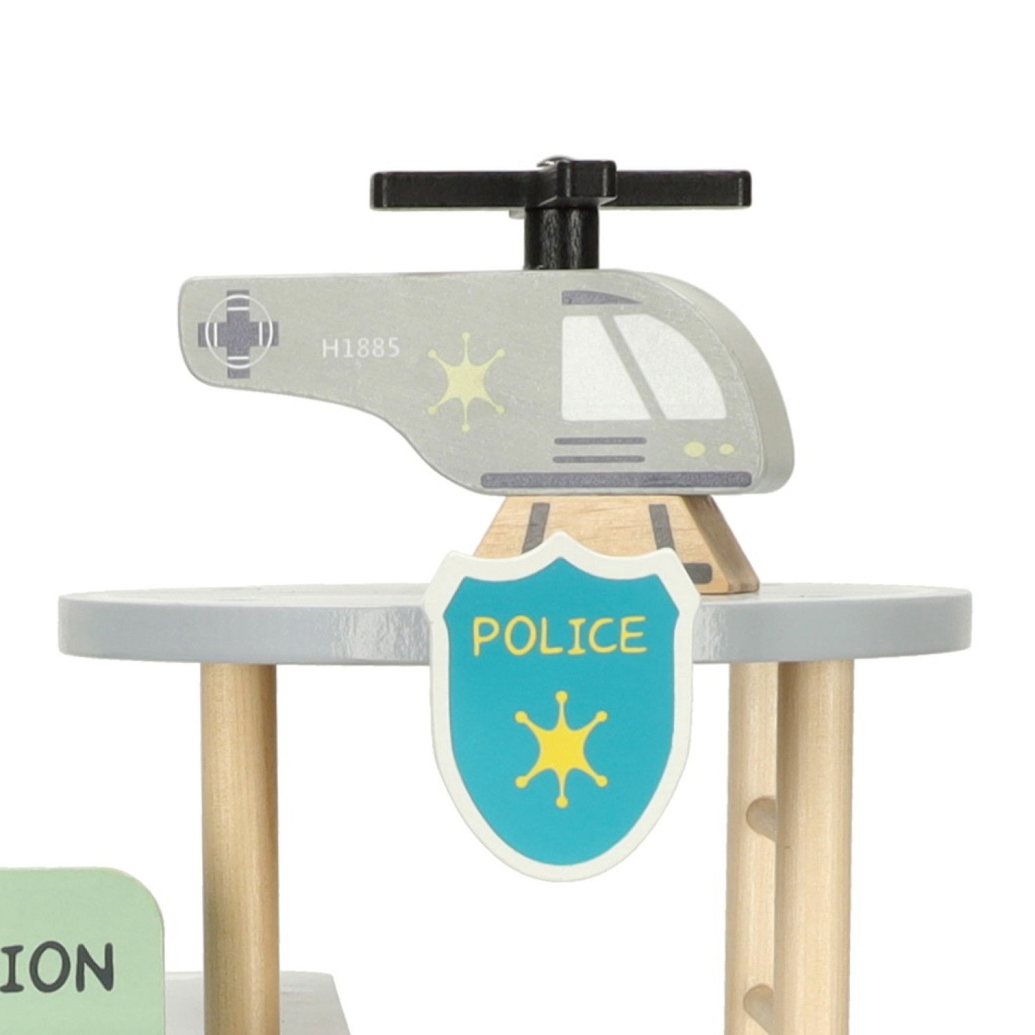 Дървен полицейски участък