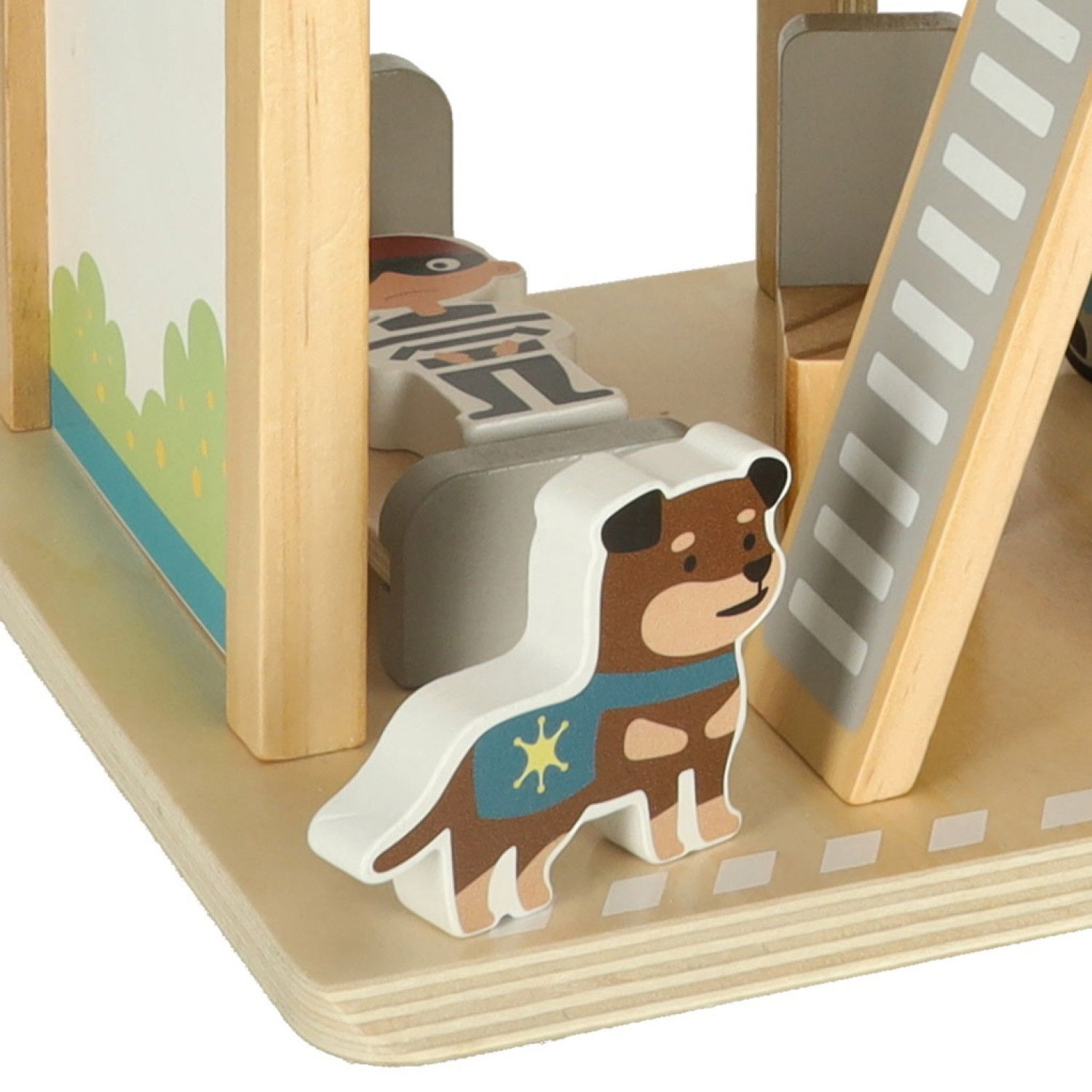 Дървен полицейски участък