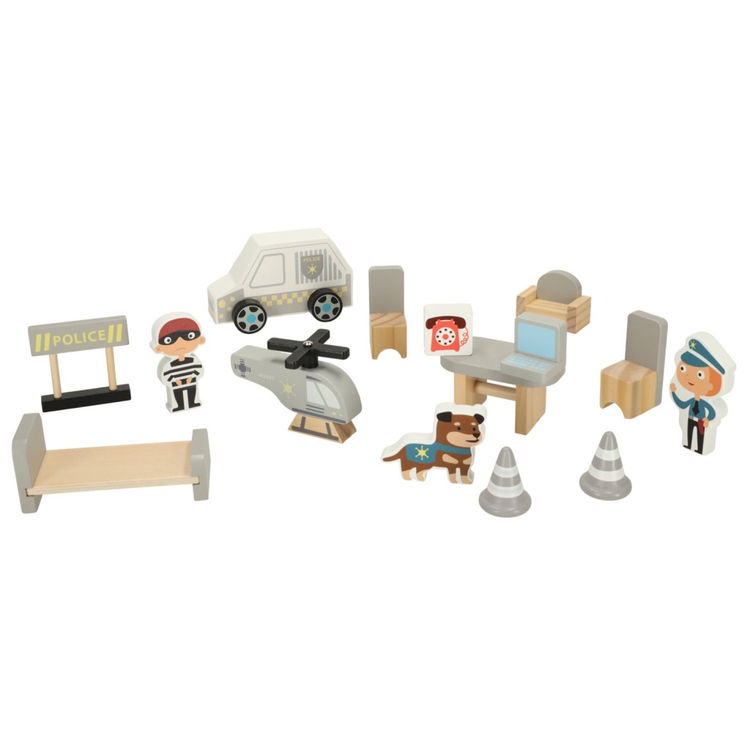 Дървен полицейски участък