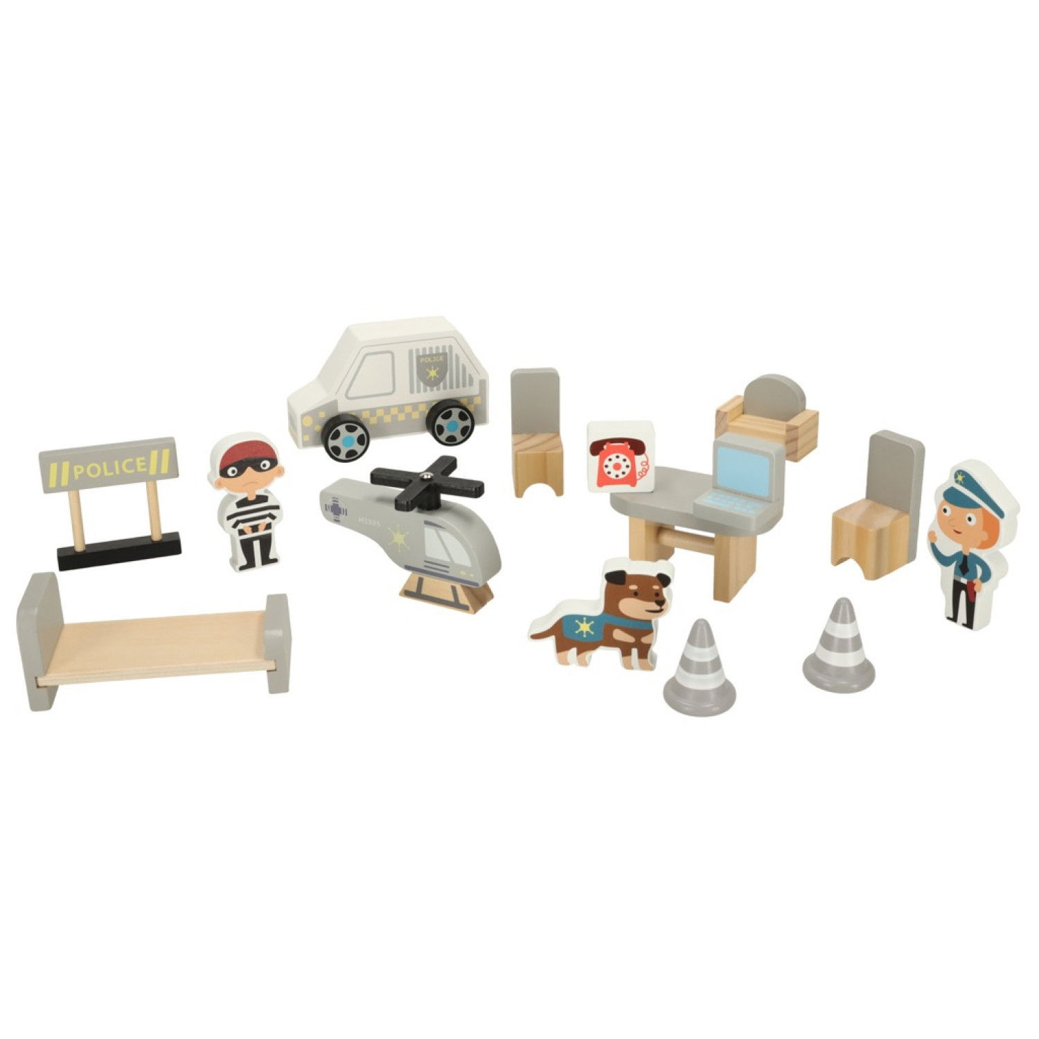 Дървен полицейски участък