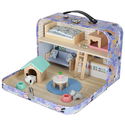 Къща за кукли в куфарче с аксесоари