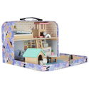 Къща за кукли в куфарче с аксесоари