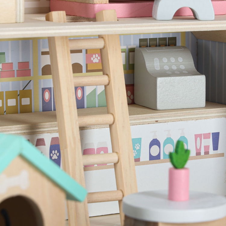 Къща за кукли в куфарче с аксесоари