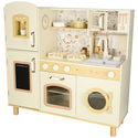Детска дървена кухня с вода, звуци и светлина