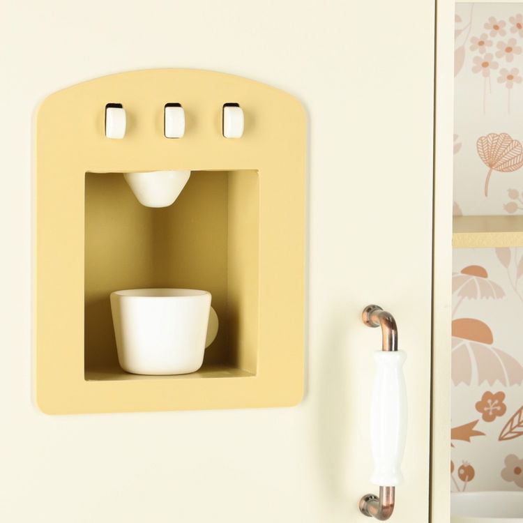 Детска дървена кухня с вода, звуци и светлина