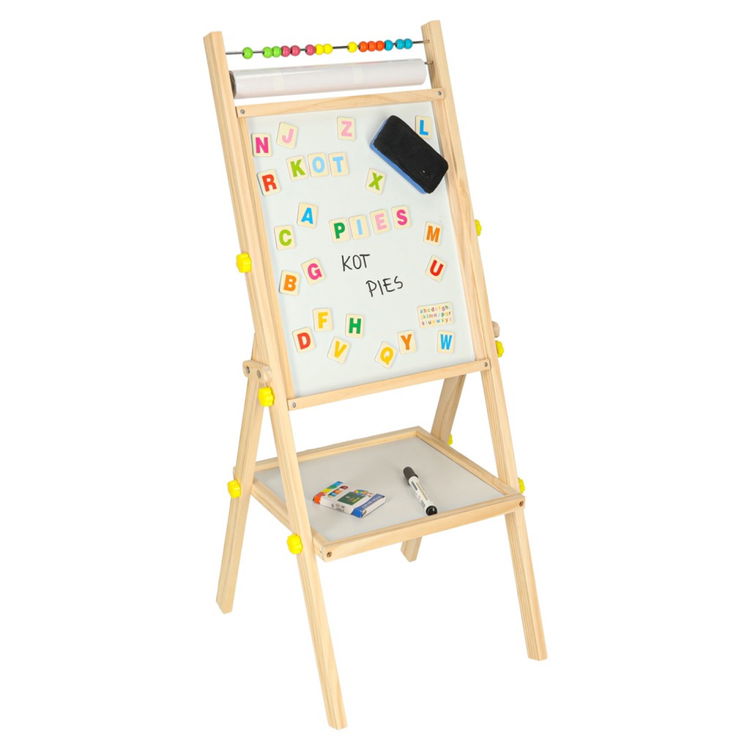 Двустранна магнитна въртяща дъска с аксесоари