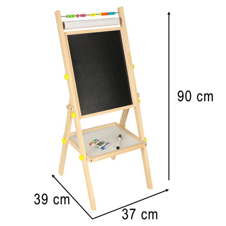 Двустранна магнитна въртяща дъска с аксесоари