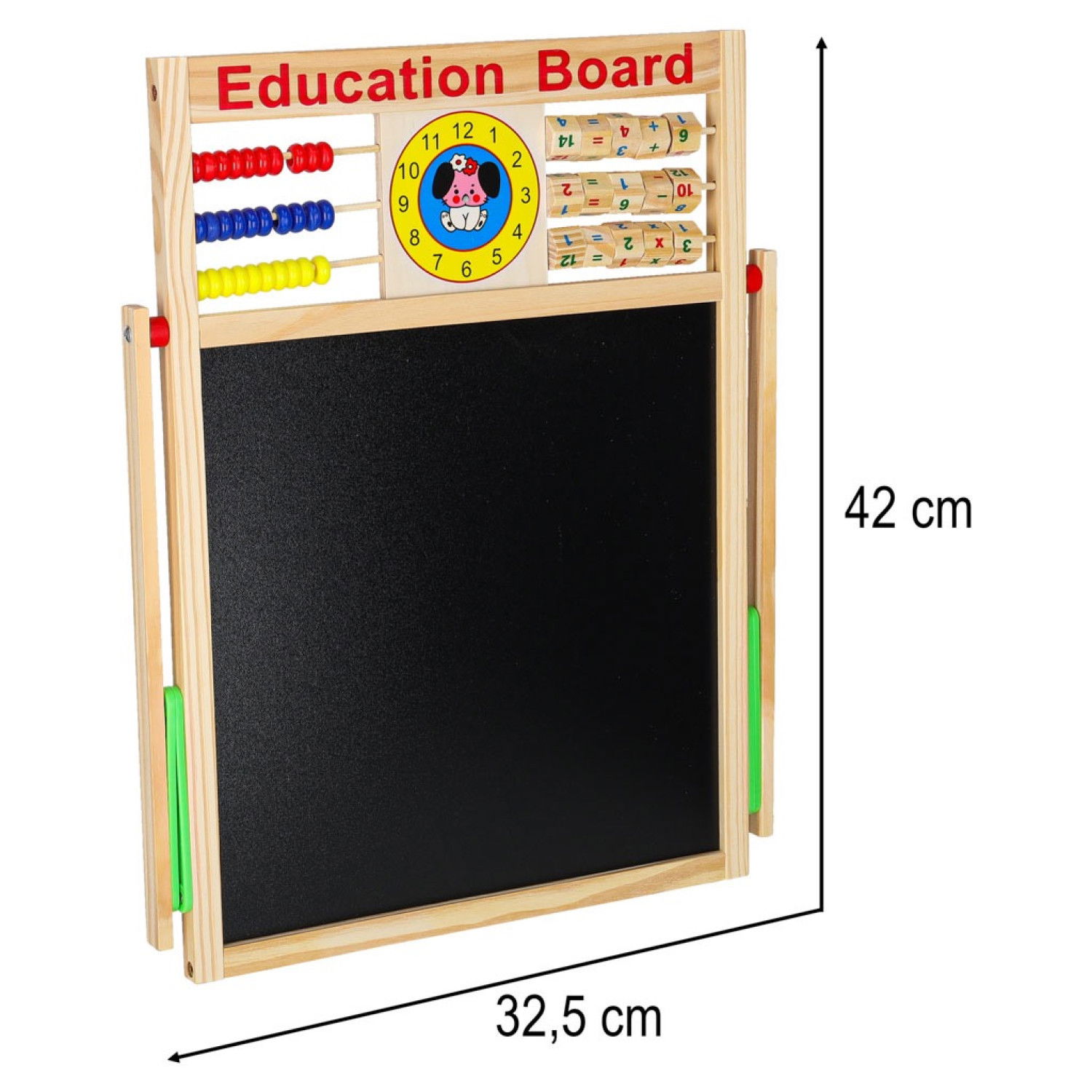 Двустранна магнитна дъска с аксесоари
