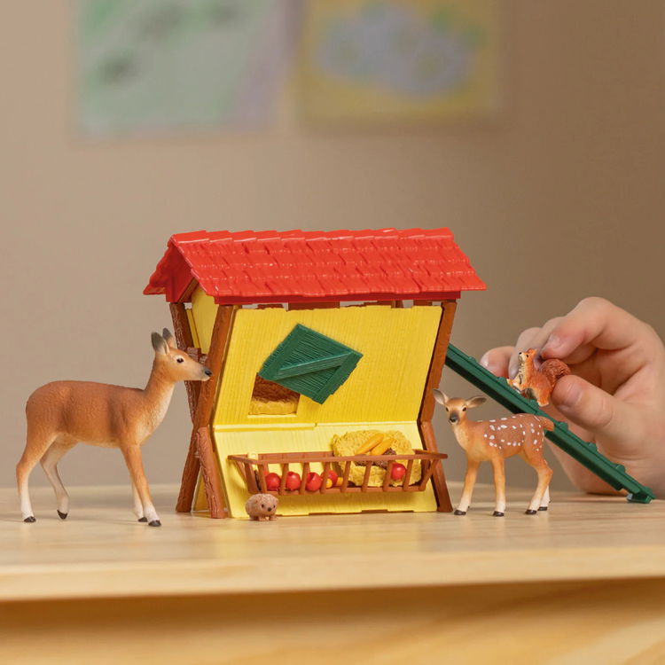 Комплект Хранилка за горски животни, Schleich