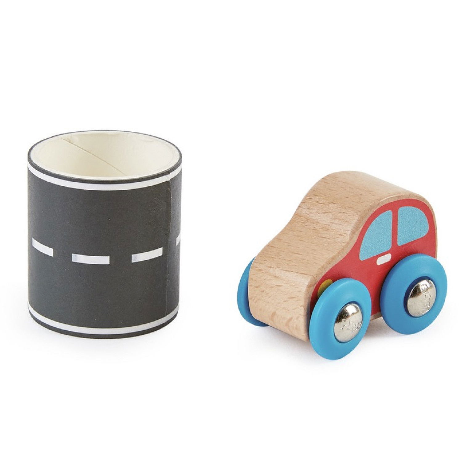 Дървена кола с лента за писта, Hape