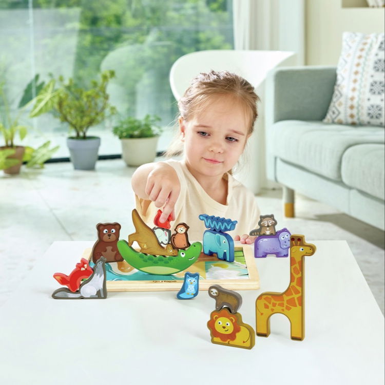 Дървен пъзел Животинско царство, Hape