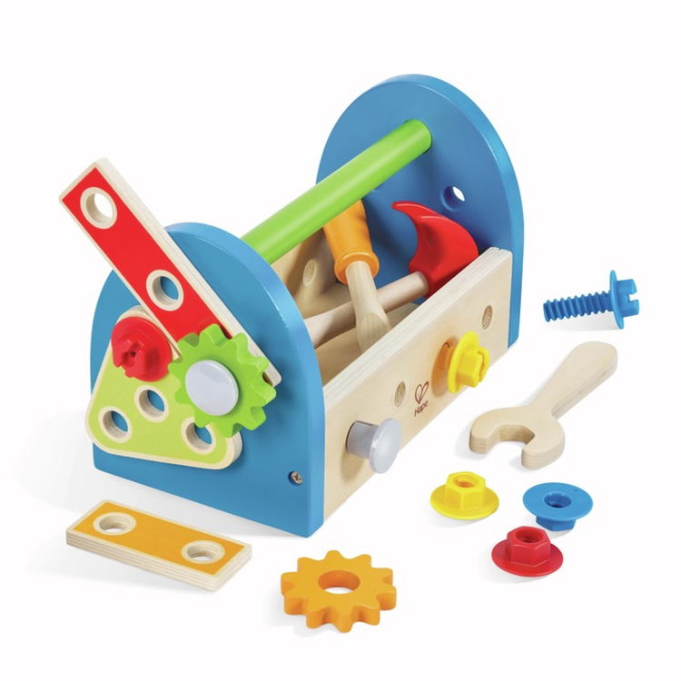 Дървени инструменти в кутия, Hape