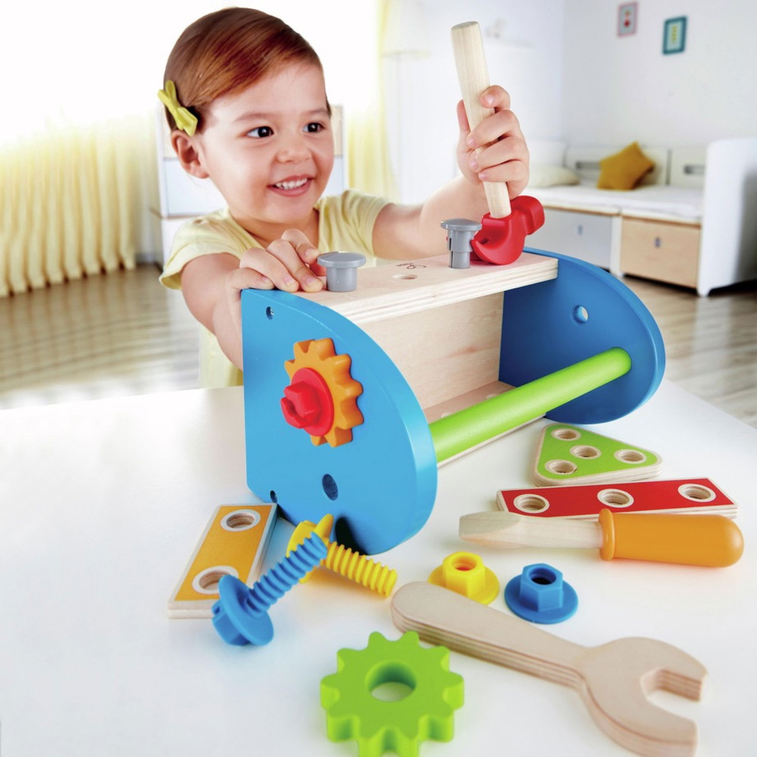 Дървени инструменти в кутия, Hape