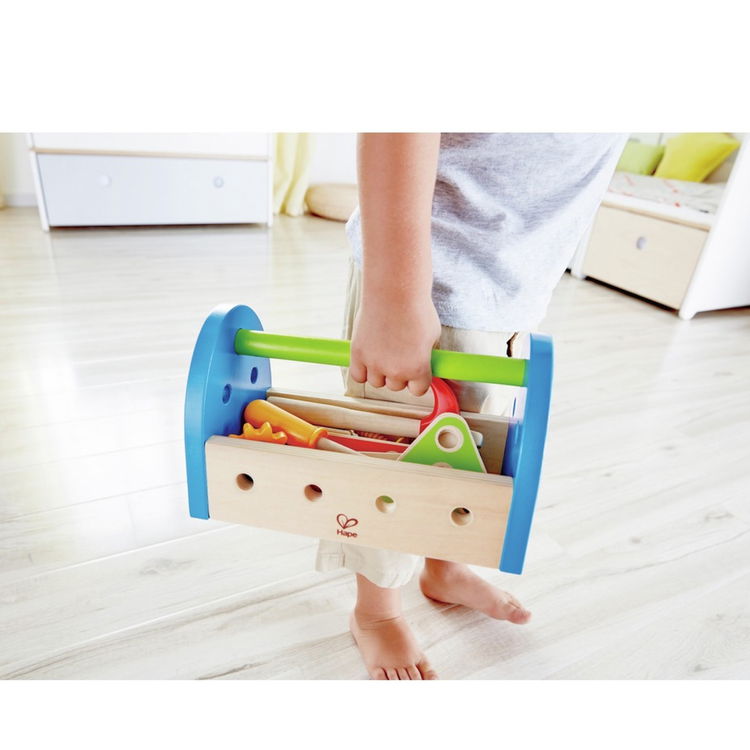 Дървени инструменти в кутия, Hape