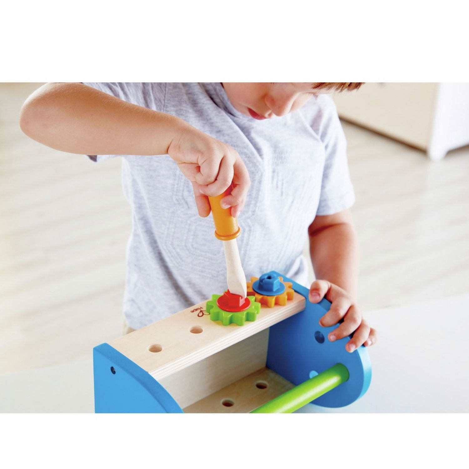 Дървени инструменти в кутия, Hape