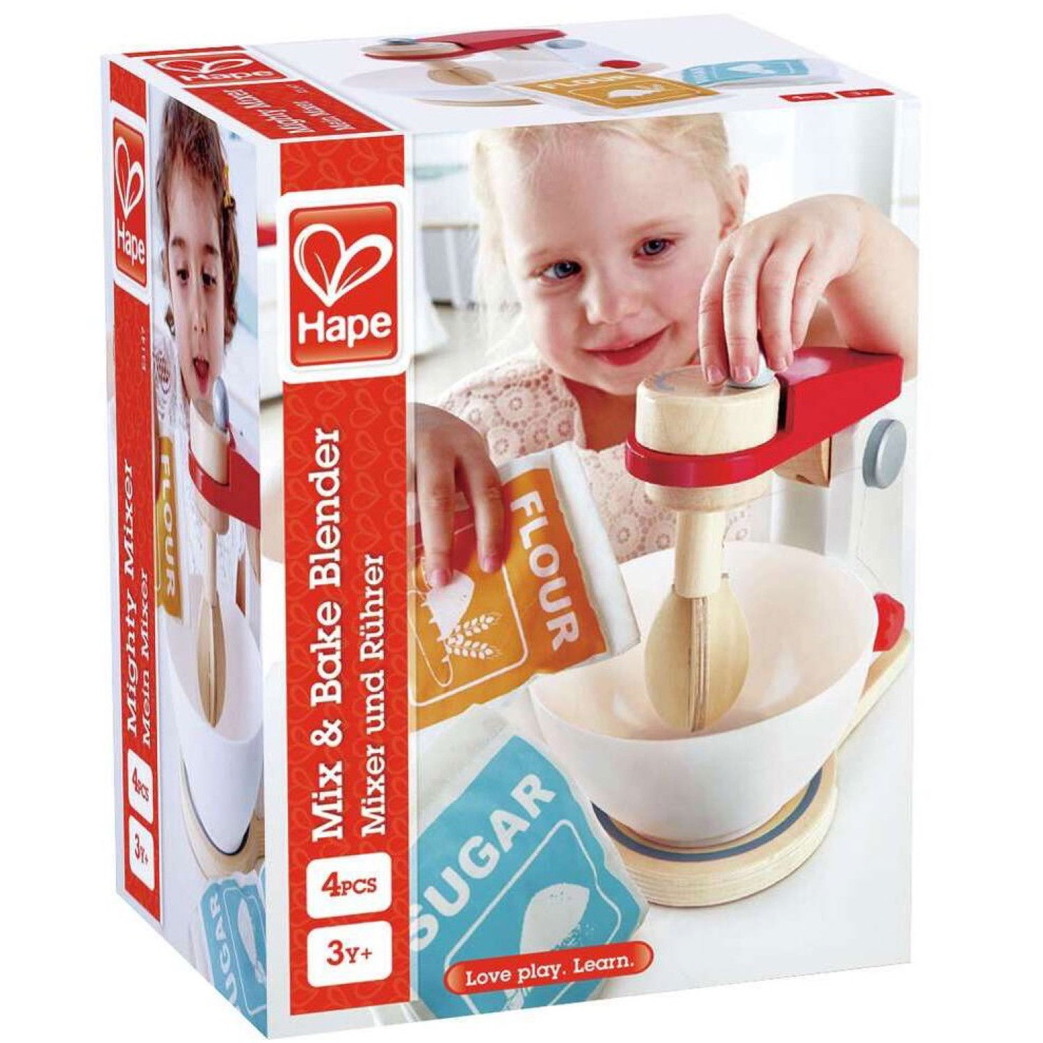 Дървен миксер с купа, Hape