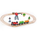 Дървен комплект с влакче - Доставка на товари, Hape