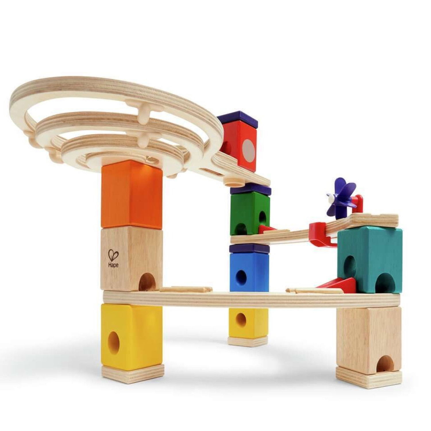 Дървена писта с топчета, Hape