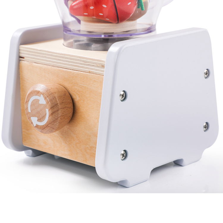 Дървен блендер за смути с аксесоари