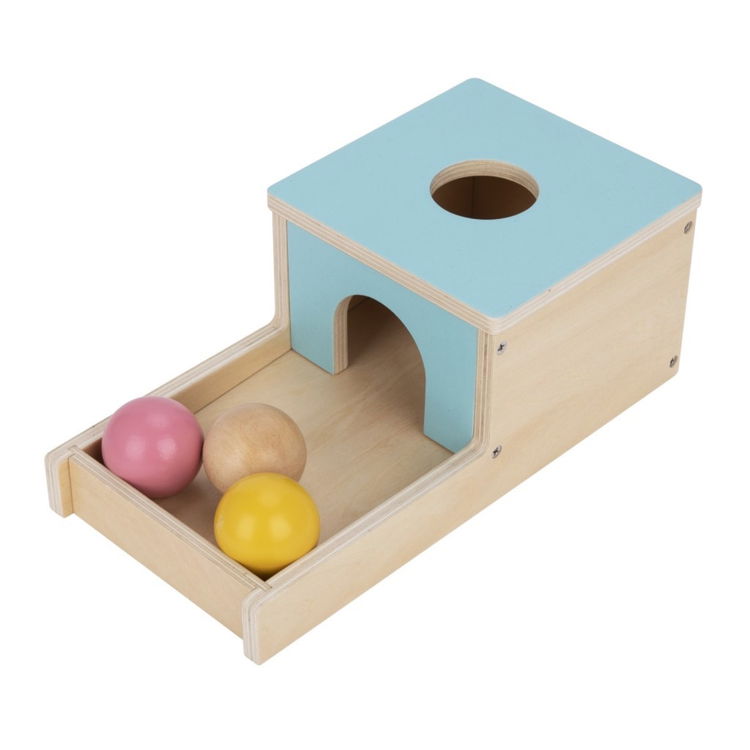 Образователна Монтесори кутия за бебета 7-12 месеца