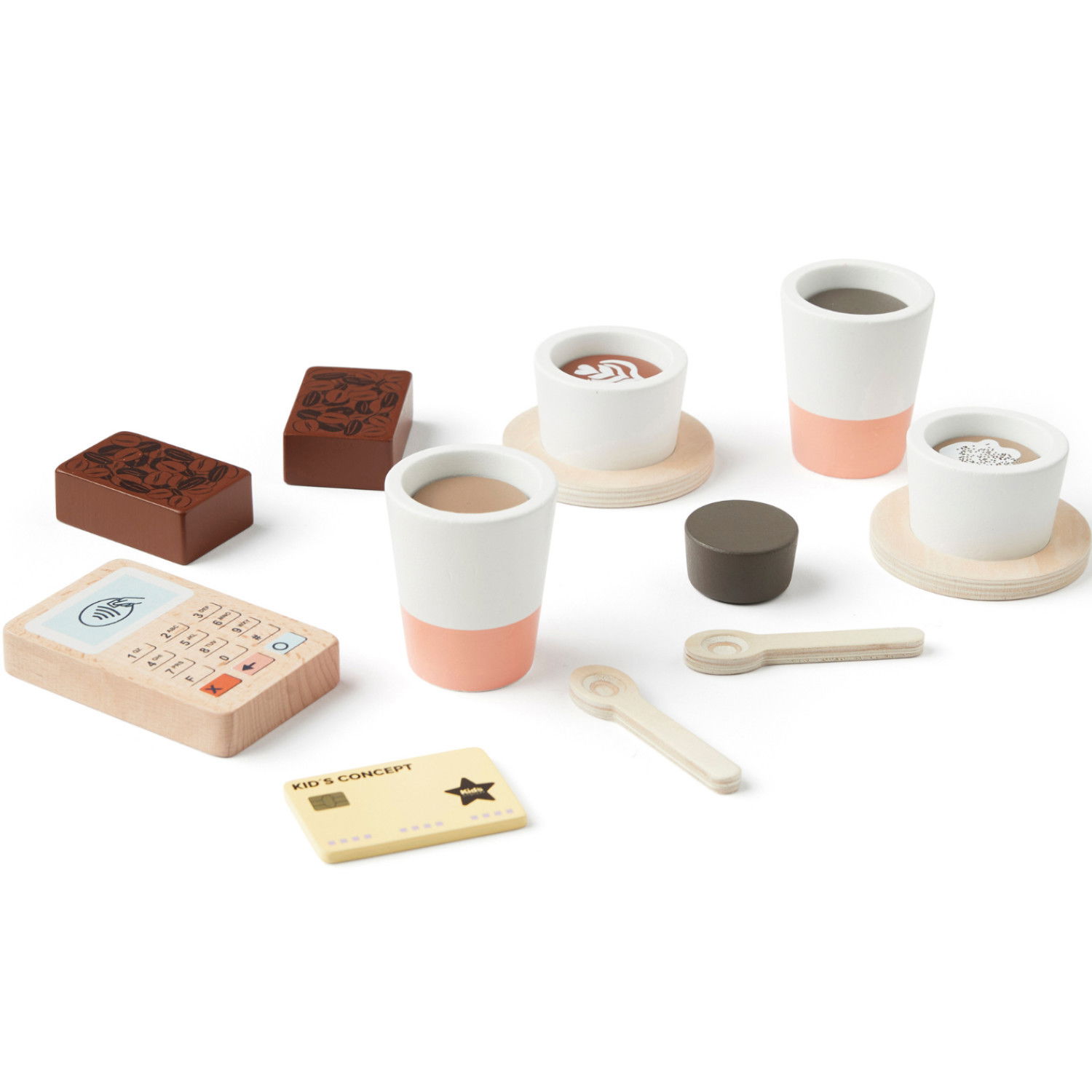 Дървен кафе магазин