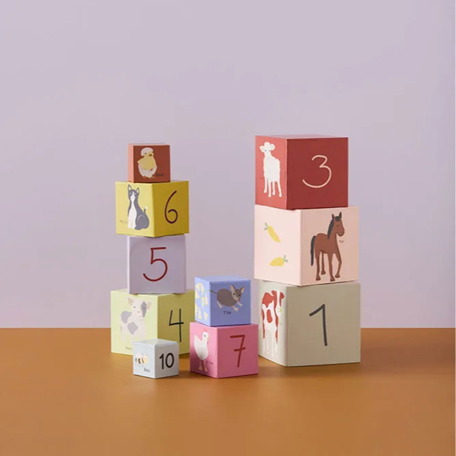 Кула от кубчета 1 до 10