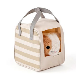 Плюшено коте в чантичка