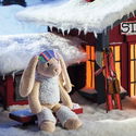 Skier Hoppie rabbit