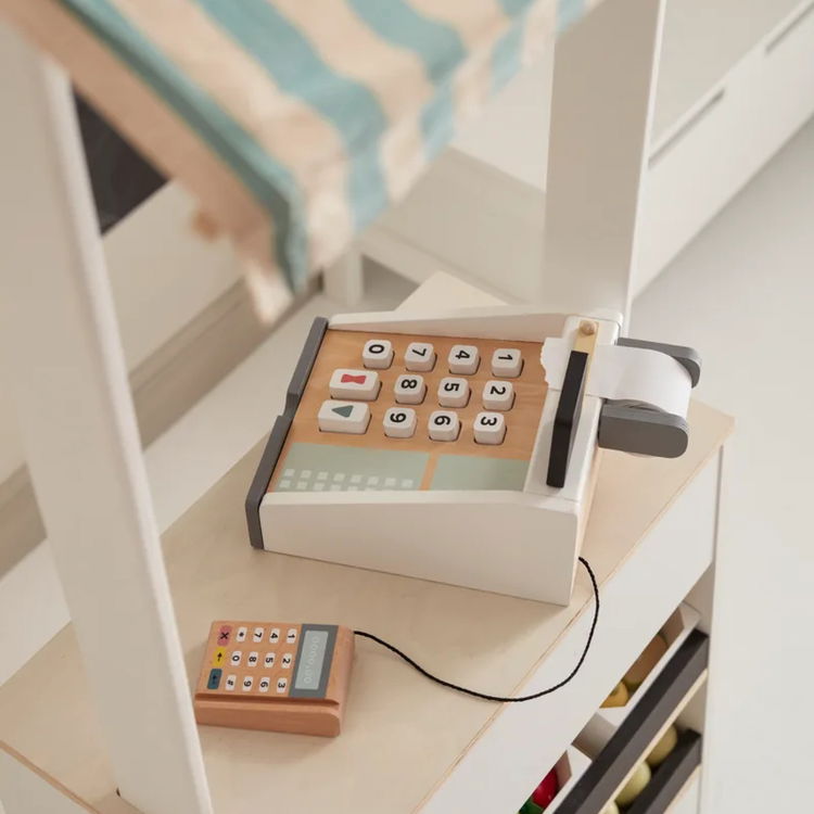 Дървен касов апарат