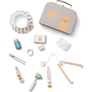 Ветеринарен комплект за деца в куфарче