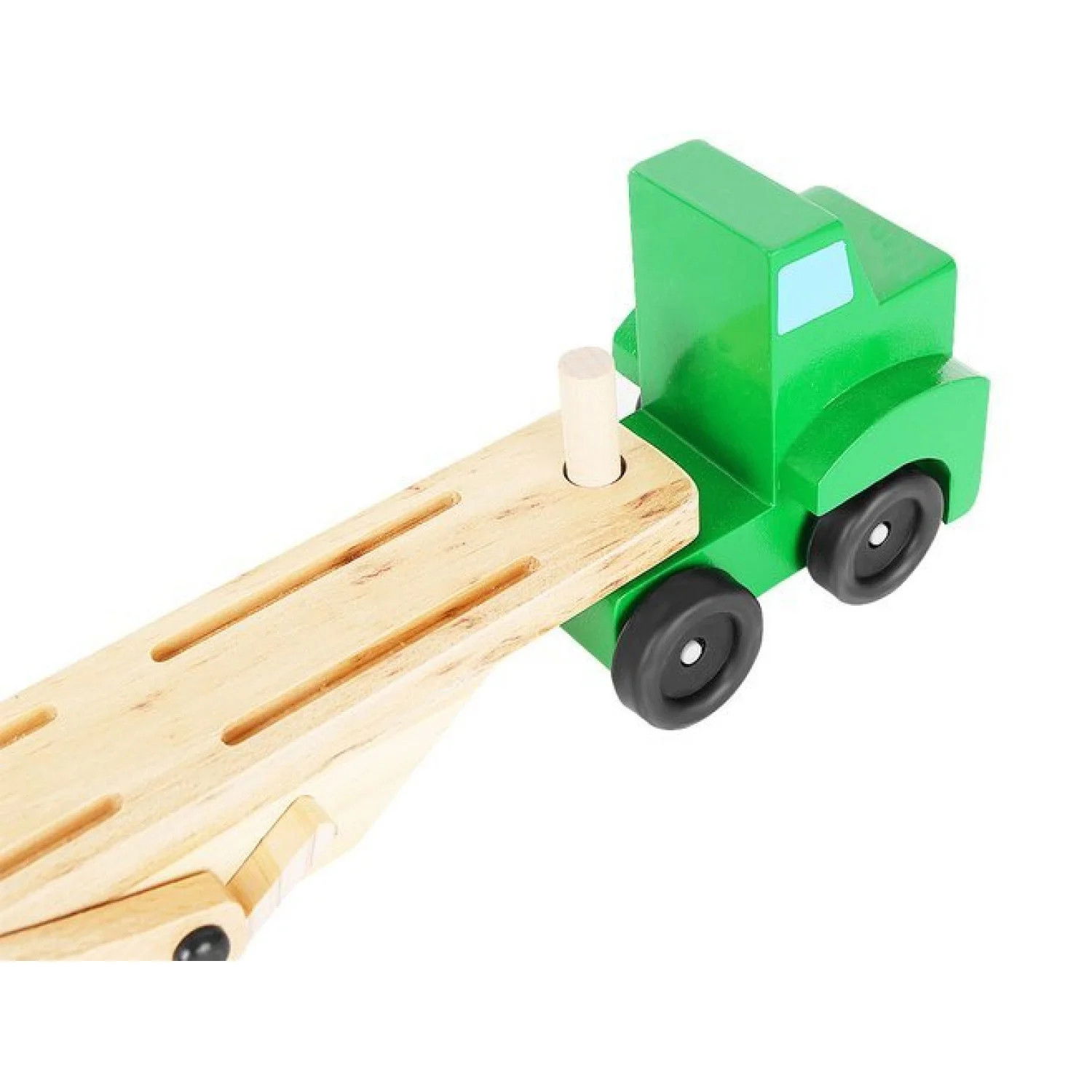 Дървен камион с коли Kruzzel, 9353