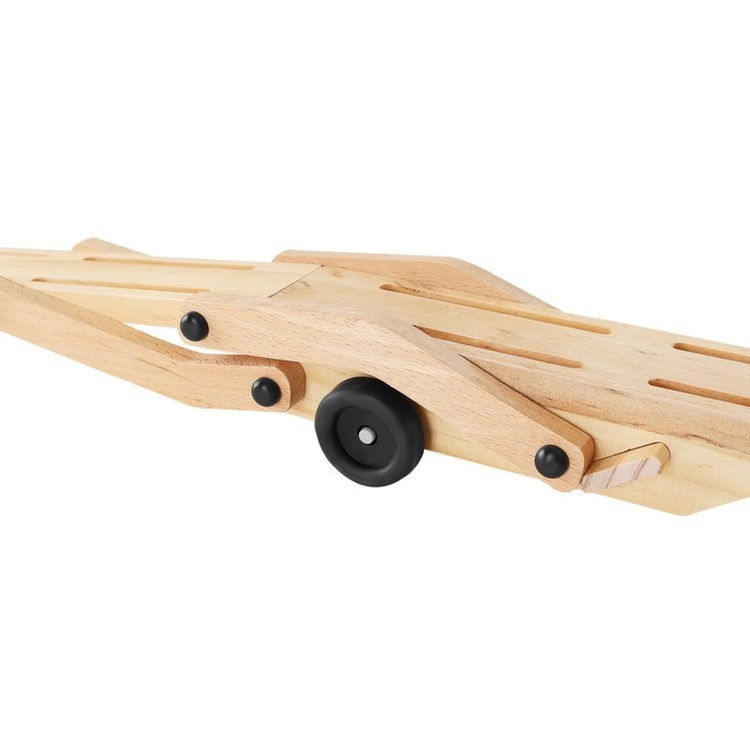 Дървен камион с коли Kruzzel, 9353