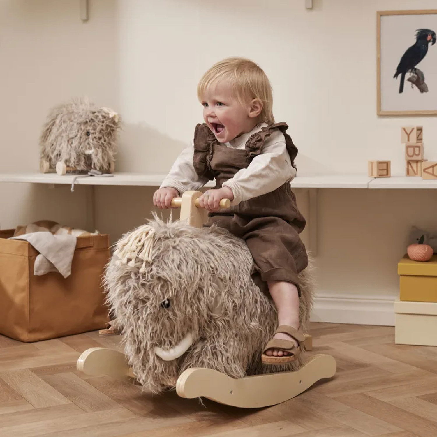 Люлееща се играчка Мамут