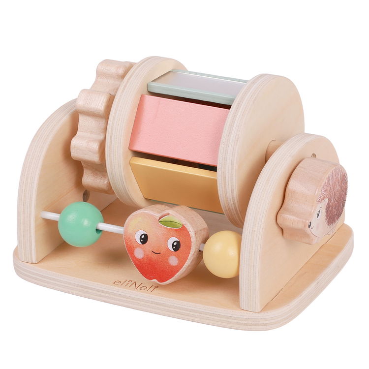 Дървена сензорна въртележка