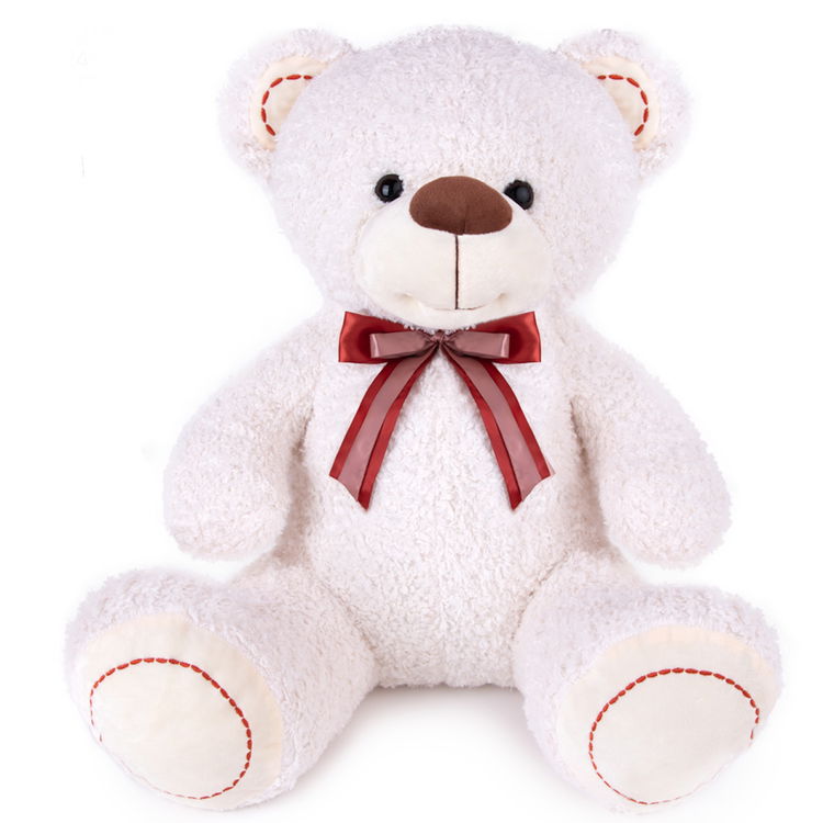 Плюшено мече с панделка