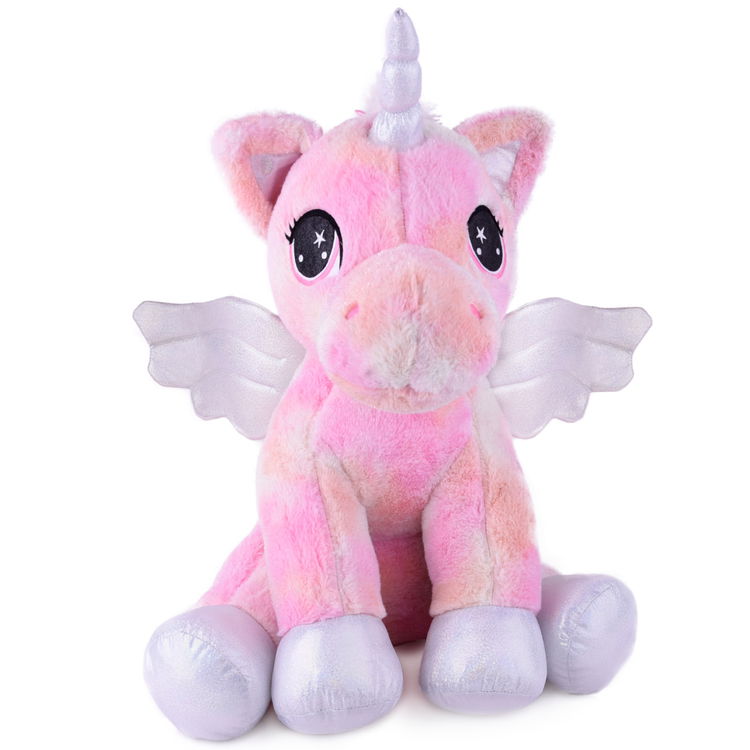 Плюшен еднорог с крила