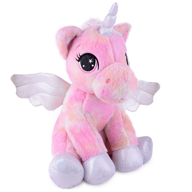 Плюшен еднорог с крила