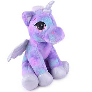 Плюшен еднорог с крила