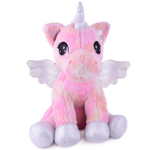 Плюшен еднорог с крила