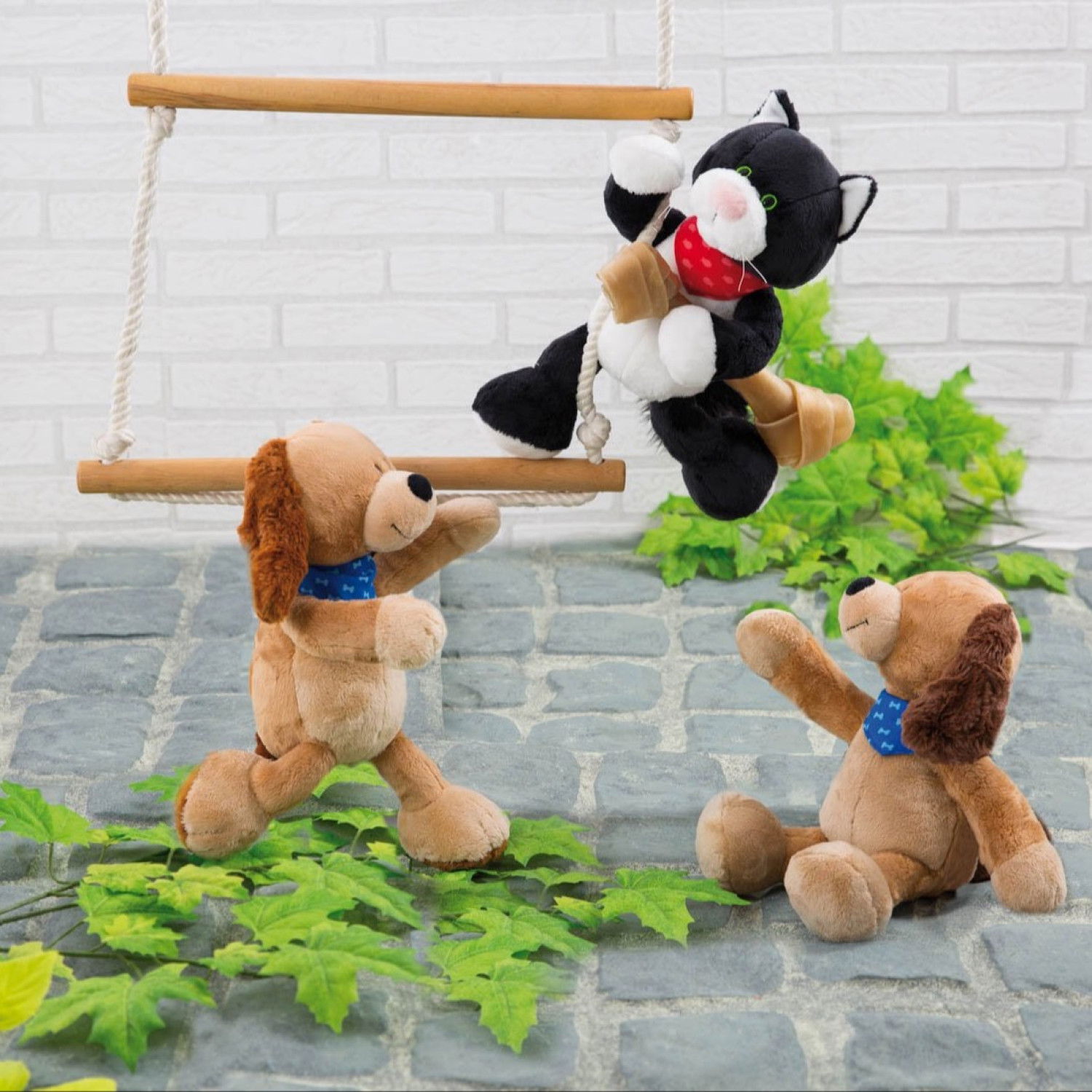 Подвижно плюшено коте Пепър NICI